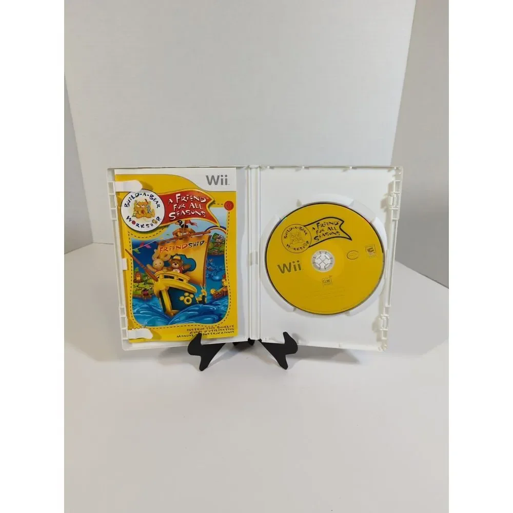 Build-A-Bear Workshop: A Friend Fur‎ All Seasons (Wii, 2008) -CIB